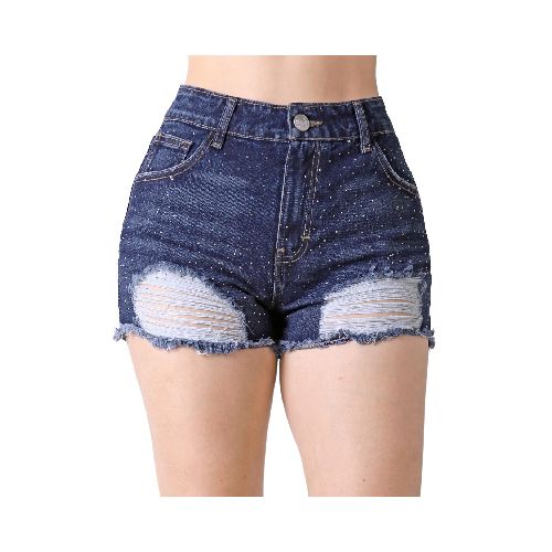 Short Mujer Casual Azul Stfashion 63105001 - Elektra, Tu Familia Vive Mejor