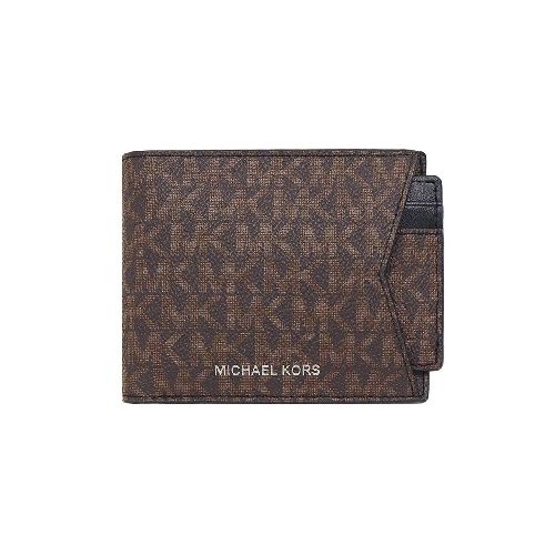 Cartera BOX SET MICHAEL KORS 36H9LGFF7B CAFÉ - Elektra, Tu Familia Vive Mejor