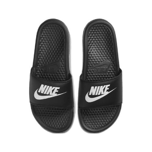 Sandalias Nike De Dama Benassi Jdi 343881 015 Casual - Negro/Blanco - Elektra, Tu Familia Vive Mejor