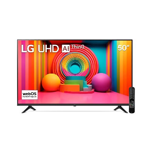 Pantalla LED LG 50 Pulgadas UHD 4K Smart TV  50UT7570PUB - Elektra, Tu Familia Vive Mejor