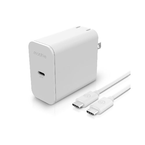 Cargador Pared Mophie USB-C GaN hasta 67W con cable USB-C - Elektra, Tu Familia Vive Mejor