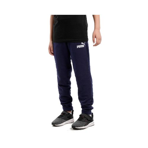 Pantalón Puma ESS Logo para Niños 586974-06 Azul marino - Elektra, Tu Familia Vive Mejor