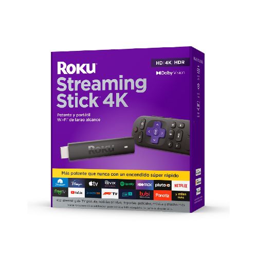 Roku Streaming Stick 4K - Elektra, Tu Familia Vive Mejor