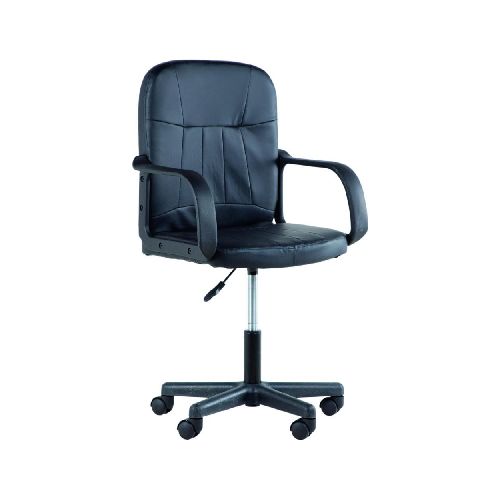 Silla de Escritorio Ejecutiva Ergonomica Ajustable Negro - Elektra, Tu Familia Vive Mejor