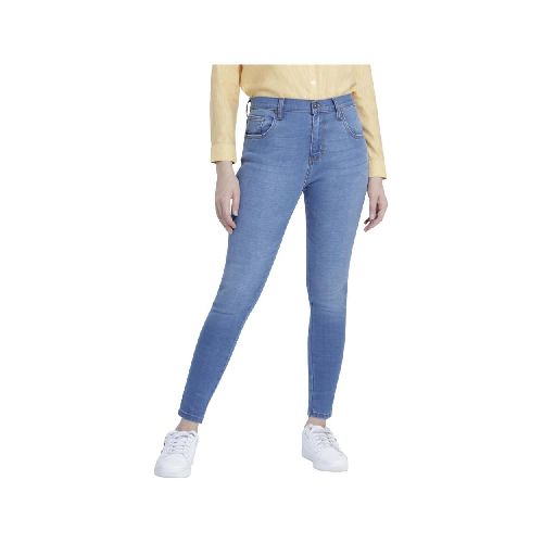 Jeans Mujer Lee Skinny Fit 352 Azul - Elektra, Tu Familia Vive Mejor