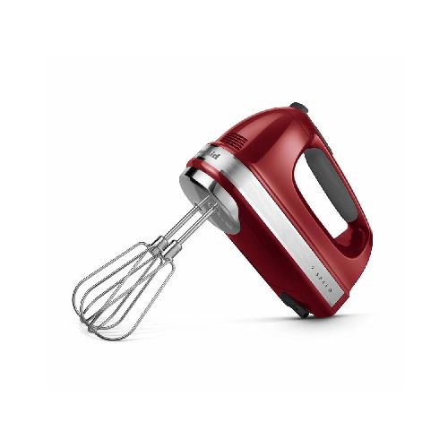 Batidora Manual 7 Velocidades KitchenAid KHM7210ER Rojo Imperial - Elektra, Tu Familia Vive Mejor