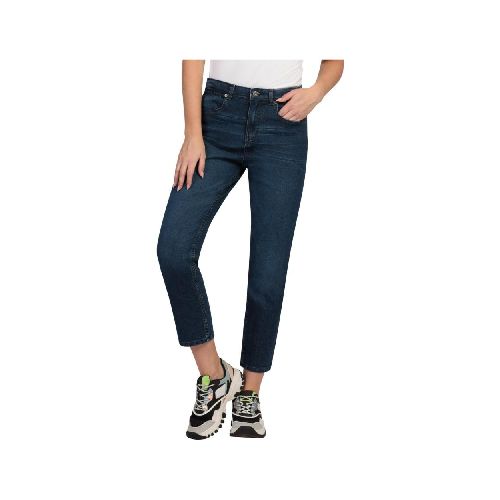 Pantalón Jeans Mom Fit Lee Mujer 341 Azul - Elektra, Tu Familia Vive Mejor