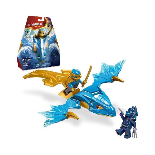 LEGO Ninjago Ataque Rising Dragon De Nya 71802 - Elektra, Tu Familia Vive Mejor