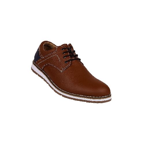 Zapato Hombre Oxford Casual Shedron Piel Stfashion 05104105 Café - Elektra, Tu Familia Vive Mejor