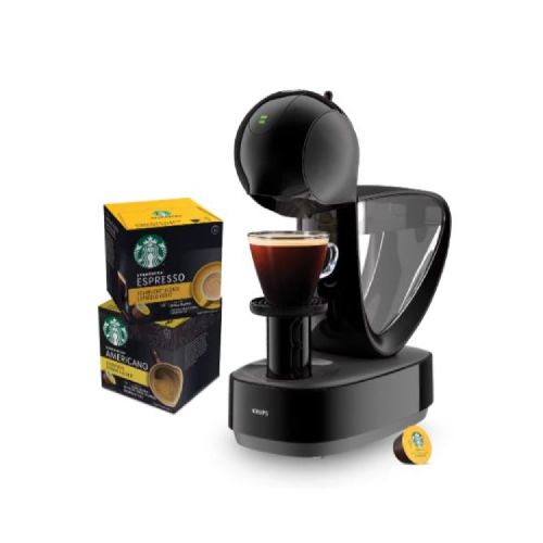 Cafetera Krups KP2708MX Dolce Gusto Negra - Elektra, Tu Familia Vive Mejor