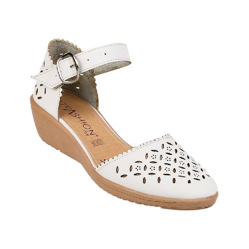 Sandalia Mujer Casual Cuña Blanco Stfashion 12203800 - Elektra, Tu Familia Vive Mejor