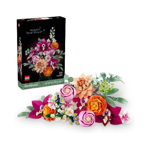 Lego Botanical Ramo De Flores Fantasía En Rosa 10342 - Elektra, Tu Familia Vive Mejor