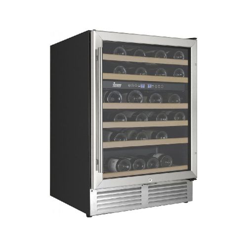 Cava Refrigerador Teka Para 51 Botellas RV 51C de 82 cm Acero Inoxidable - Elektra, Tu Familia Vive Mejor