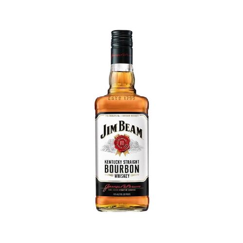 Pack de 12 Whisky Jim Beam 4 años White Label 700 ml - Elektra, Tu Familia Vive Mejor