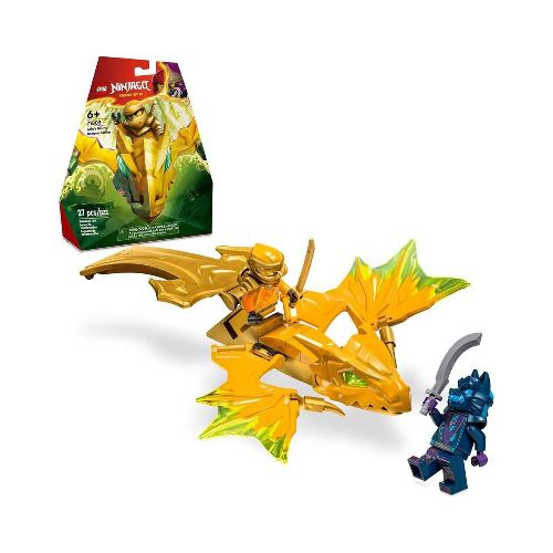 LEGO Ninjago Ataque Rising Dragon De Arin 71803 - Elektra, Tu Familia Vive Mejor