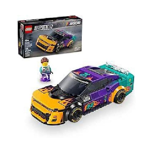 LEGO SPEED CHAMPIONS 76935 NASCAR Next Gen Chevrolet Camaro ZL1 - Elektra, Tu Familia Vive Mejor