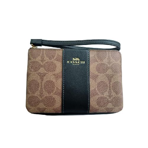 Monedero Coach Corner Zip CW854 Café - Elektra, Tu Familia Vive Mejor