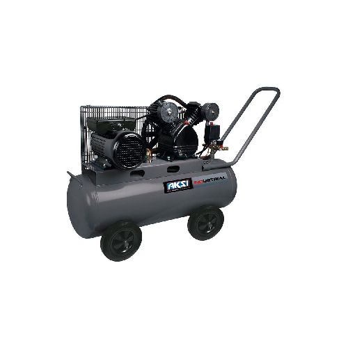 Compresor de Aire Aksi 60 lts 4 HP 2985W Industrial - Elektra, Tu Familia Vive Mejor