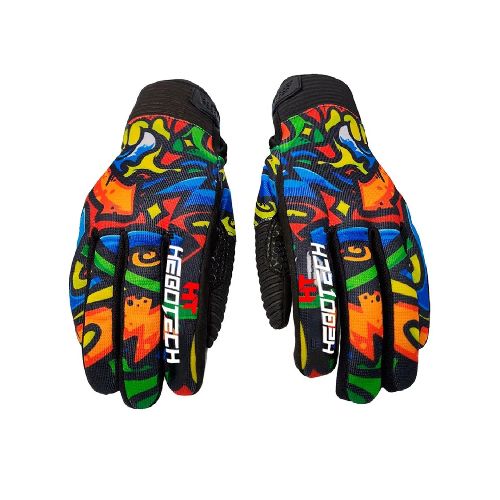 Guantes para motociclista Talla M Zoom Hebotech - Elektra, Tu Familia Vive Mejor