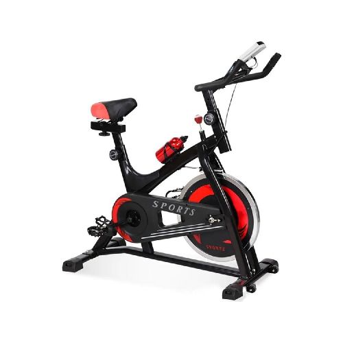 Bicicleta Fija Spinning Gym Centurfit 6kg - Negro - Elektra, Tu Familia Vive Mejor