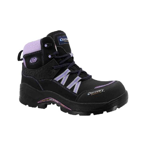 Bota de Trabajo Discovery Expedition Blackwood 2503 Negro Dama - Elektra, Tu Familia Vive Mejor