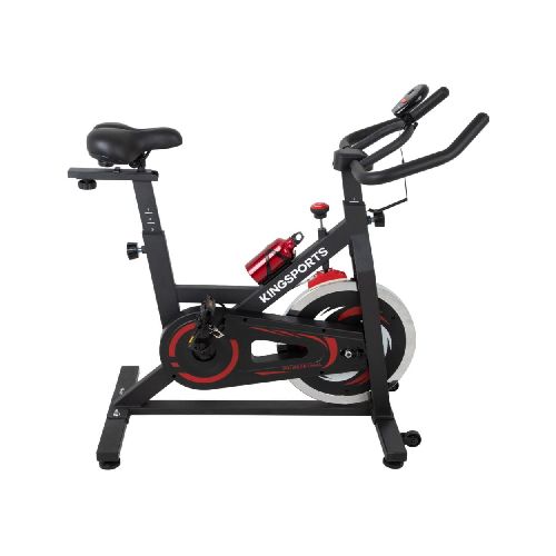 Bicicleta Fija 18 kg Estática Para Spinning Cardio Fitness - Elektra, Tu Familia Vive Mejor