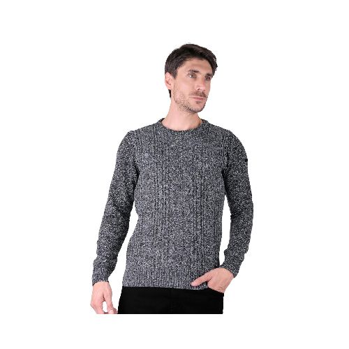 Sweater Hombre Gris Furor 57705210 - Elektra, Tu Familia Vive Mejor