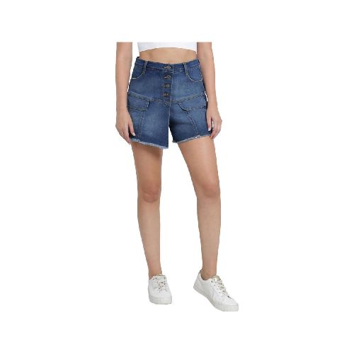 Short Mujer Lee Casual 4BL Azul - Elektra, Tu Familia Vive Mejor