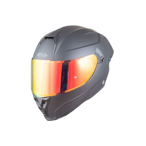 Casco cerrado Joe Rocket RKT 200 Ion 3.0 Negro Mate c/ mica iridium - Elektra, Tu Familia Vive Mejor