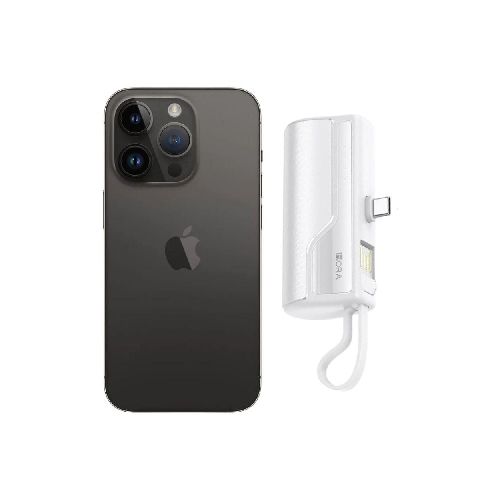 IPhone 14 Pro Max E-SIM Reacondicionado más Mini Power Bank - Elektra, Tu Familia Vive Mejor