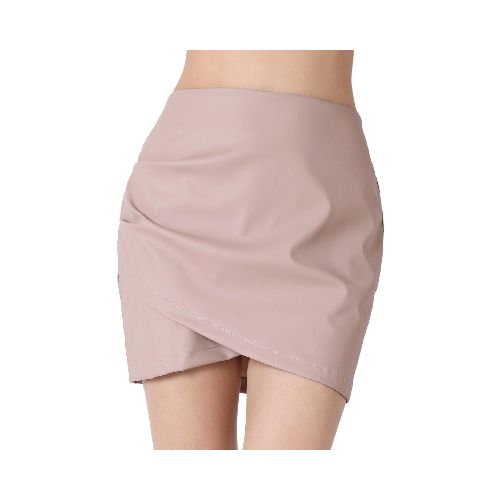 Falda Mujer Beige Stfashion 79304822 - Elektra, Tu Familia Vive Mejor