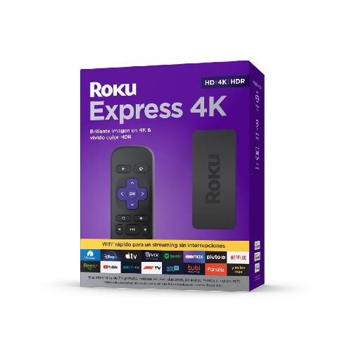 Roku Express Dispositivo de Streaming 4K - Elektra, Tu Familia Vive Mejor