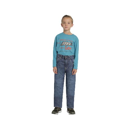 Jeans Niño Lee Slim Fit 584 Azul marino - Elektra, Tu Familia Vive Mejor