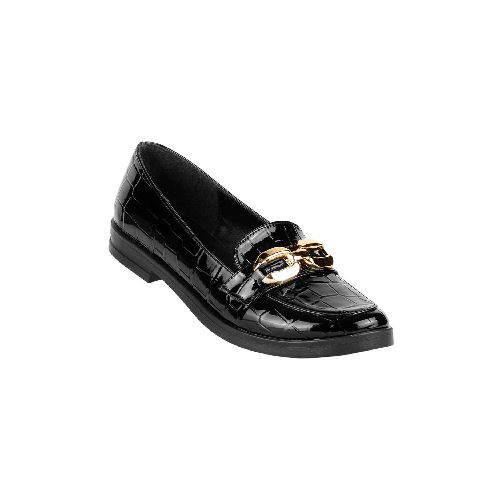 Zapato Mujer Mocasín Casual Tacón Negro Stfashion 00304103 - Elektra, Tu Familia Vive Mejor