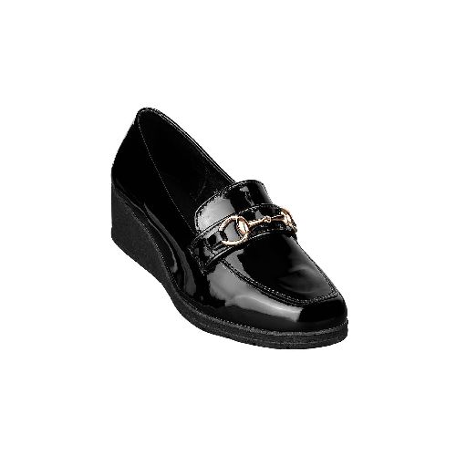 Zapato Mujer Mocasin Vestir Cuña Negro Stfashion 04804103 - Elektra, Tu Familia Vive Mejor