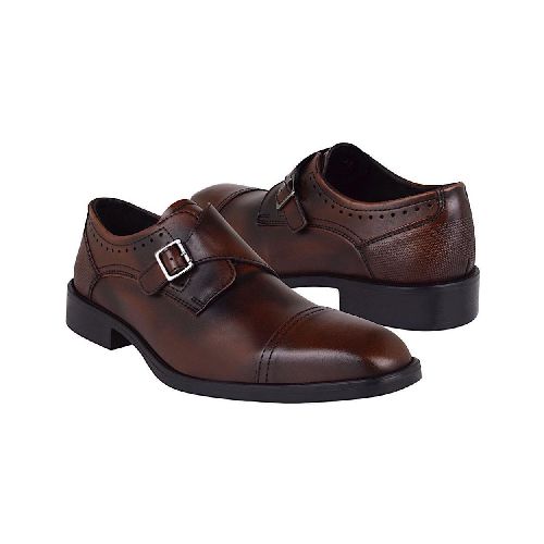 ZAPATOS CABALLERO STYLO H02327 PIEL CAFÉ - Elektra, Tu Familia Vive Mejor