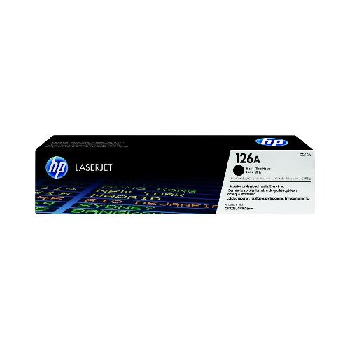 Tóner HP 126A Negro, 1200 Páginas  