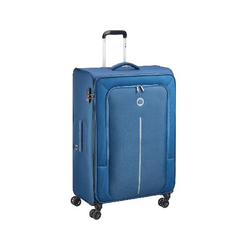 Delsey Maleta de Viaje Tela 71 cm Azul CARACAS Expandible  