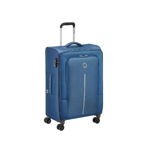 Delsey Maleta de Viaje Tela 82 cm Azul CARACAS Expandible  