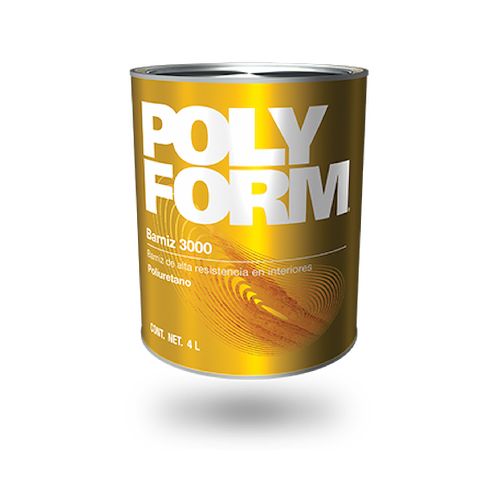 Polyform Barniz 3000 Brillante De 4 Lts  