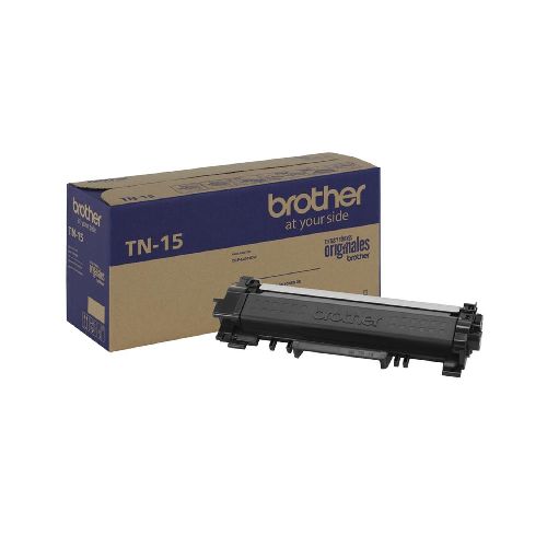 Tóner Brother TN15 Negro Súper Alto Rendimiento de 4500pag  