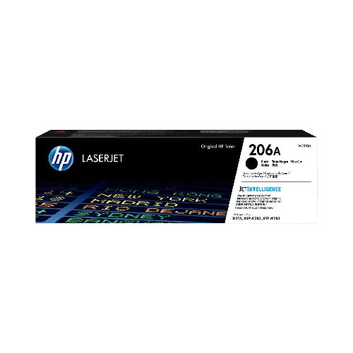 Tóner HP 206A Negro, 1350 Páginas  