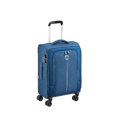 Delsey Maleta de Viaje Tela 55 cm Azul CARACAS Expandible  