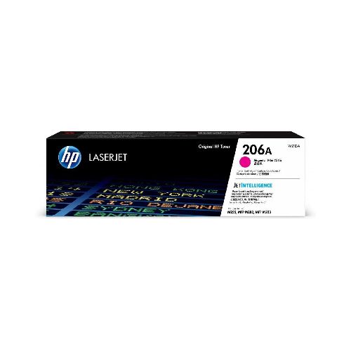 Tóner HP 206A Magenta, 1250 Páginas  