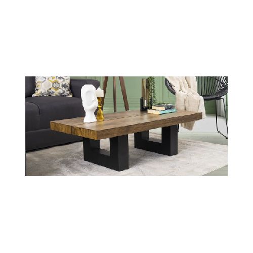 Mesa de Centro Rectangular Copenhage Wengue  