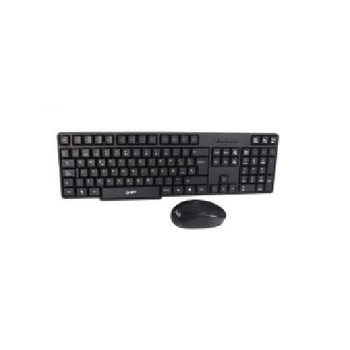 Kit teclado y mouse ghia alambrico usb color negro Modelo GTA100  