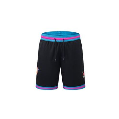 Short Nba Crazy Sketc Con Logo Miami Heat Para Hombre NBASH524109BK1