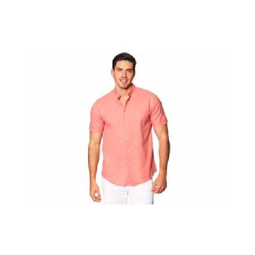 Camisa Bobois Cuello Mao Tipo Lino Para Hombre B41371-Cor