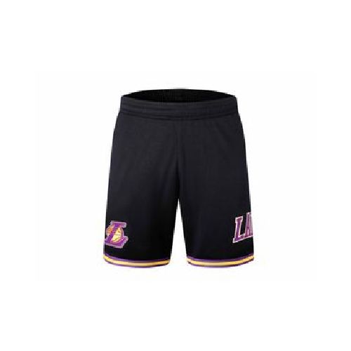 Short NBA Logo Lakers Para Hombre Nbash519102BLK