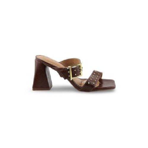 Sandalia Lob Footwear Tacon Con Hebilla Para Mujer 86804768